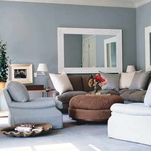 Greyish blue clearance wall paint