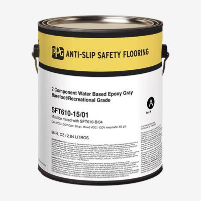 Anti-Slip Safety Flooring System, Two-Component