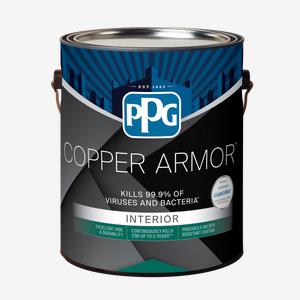 Pintura para interiores antibacterial y antiviral COPPER ARMOR<sup>™</sup>