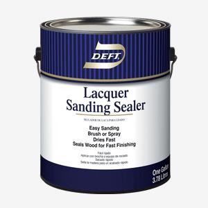 DEFT<sup>®</sup> Interior Clear Lacquer Sanding Sealer