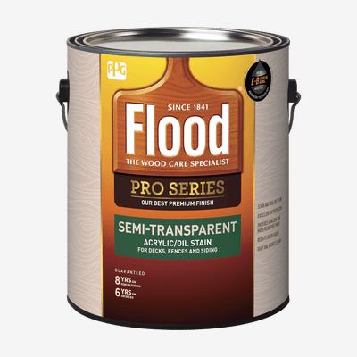 FLOOD<sup>®</sup> PRO Exterior Semi-Transparent Acrylic/Oil Stain (100 VOC)