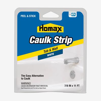 HOMAX<sup>®</sup> Caulk Strip Tub & Wall