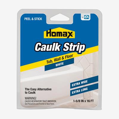 HOMAX<sup>®</sup> Caulk Strip Tub, Wall & Floor