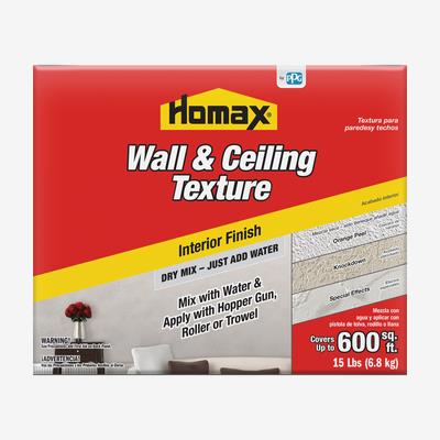 HOMAX<sup>®</sup> Interior Wall & Ceiling Texture Dry Mix