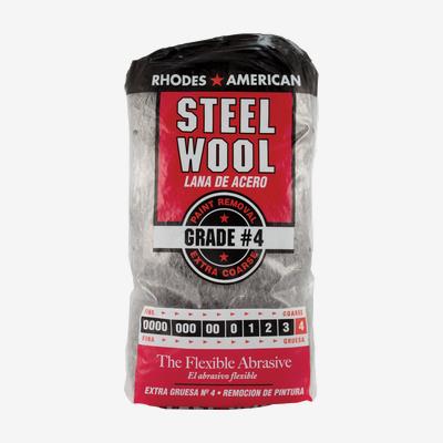 HOMAX<sup>®</sup> RHODES AMERICAN<sup>®</sup> Steel Wool - Grade #4, Extra Coarse