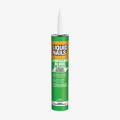 LIQUID NAILS<sup>®</sup> Landscape Block & Stone Exterior Construction Adhesive