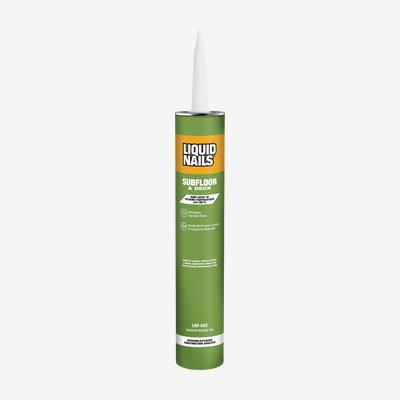 LIQUID NAILS<sup>®</sup> Subfloor & Deck Interior & Exterior Construction Adhesive - Solvent Based