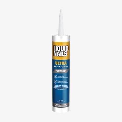 LIQUID NAILS<sup>®</sup> ULTRA QUIK GRIP<sup>®</sup> Interior & Exterior Construction Adhesive