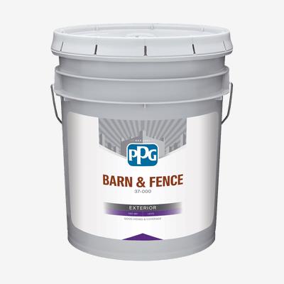 PPG BARN & FENCE Exterior Latex - Professional Quality Paint