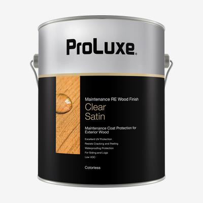 PROLUXE<sup>®</sup> Maintenance RE Exterior Wood Finish - Low Voc