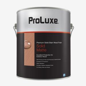 PROLUXE<sup>®</sup> Premium Solid Stain Wood Finish